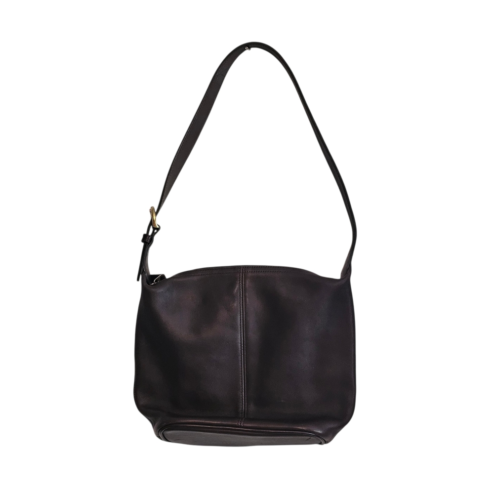 Vintage Coach Soho Leather Bucket Shoulder Bag Brown 4148 Costa Rica